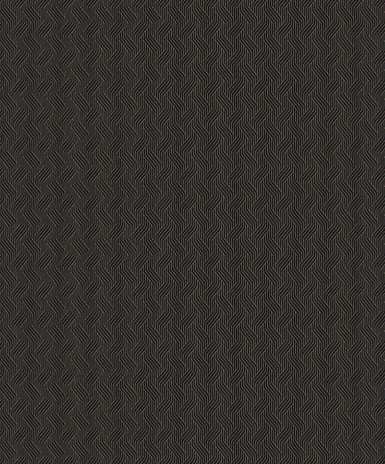 Subtle black geometric wallcoverings | Zoom by Masureel